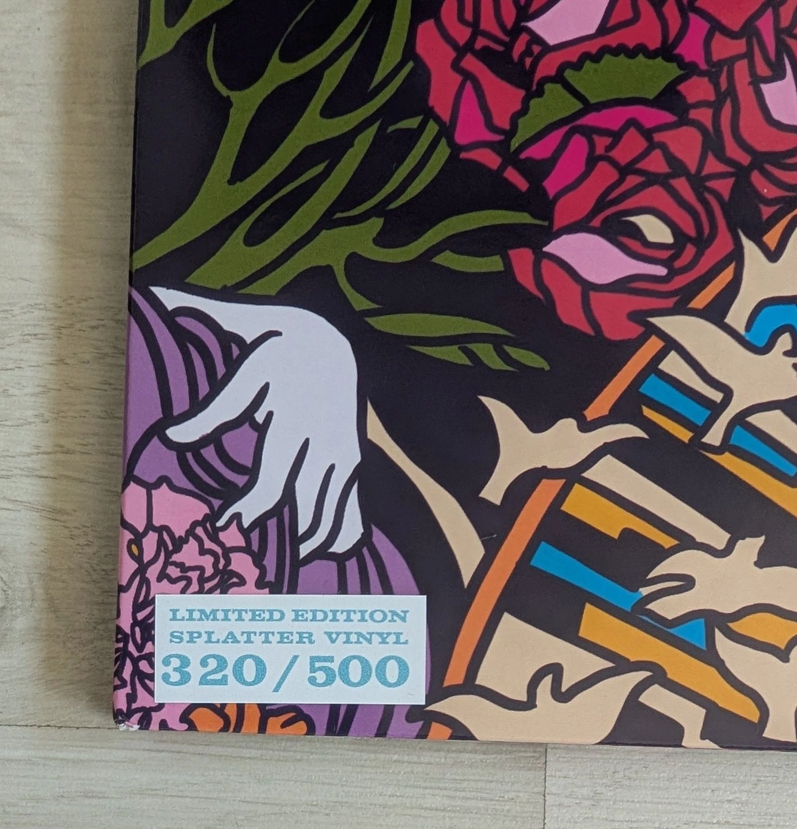 Pink Floyd 3LP splatter 500 copies – photo 3
